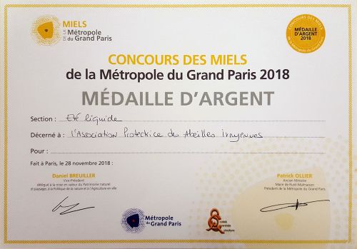 medaille argent 2018